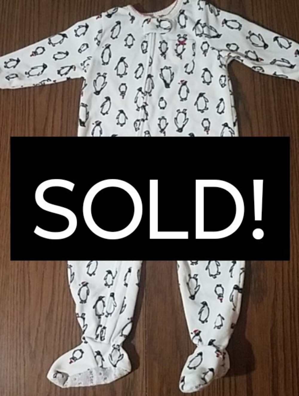 Carter's 18M baby warm footie pajamas